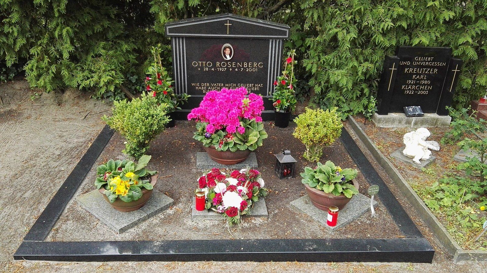 Grabstätte Otto Rosenbergs – Neuer St.-Michael-Friedhof